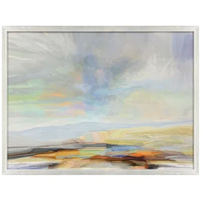 Paragon Blue Sky 4 51"w X 39"h Framed Art