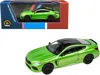 Paragon Bmw M8 Coupe Java Green Metallic With Black Top 1/64 Diecast Model Car By