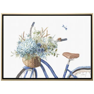 Paragon Bohemian Blue 36"w X 26"h Canvas