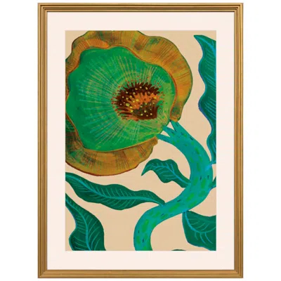 Paragon Bright Petals 27"w X 37"h Framed Art In Multi