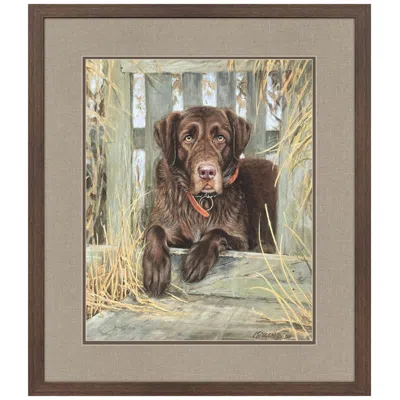 Paragon Bud 35"w X 41"h Framed Art