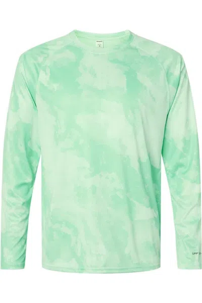 Paragon Cabo Camo Performance Long Sleeve T-shirt In Green
