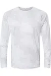Paragon Cabo Camo Performance Long Sleeve T-shirt In White