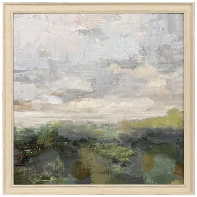 Paragon Calm Reflection Ii 40"w X 40"h Framed Wall Art