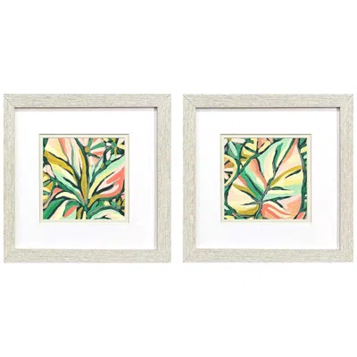 Paragon Candy Tropicals I 11"w X 11"h Coastal Framed Art Set Of 2