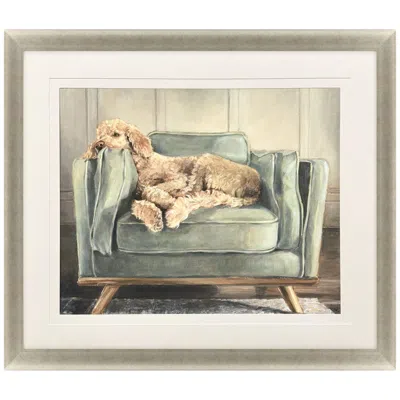 Paragon Canine Portrait 43"w X 37"h Framed Art