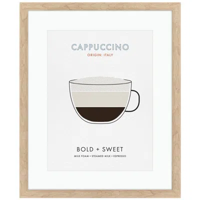 Paragon Cappuccino 18"w X 22"h Framed Wall Art