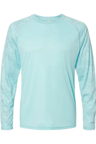 Paragon Cayman Performance Camo Colorblocked Long Sleeve T-shirt In Multi