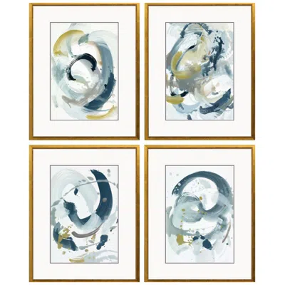 Paragon Centered On You 19"w X 25"h Framed Art Set Of 4 In Multi