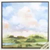 Paragon Cloudscape Ii 30"w X 30"h Canvas In Multi