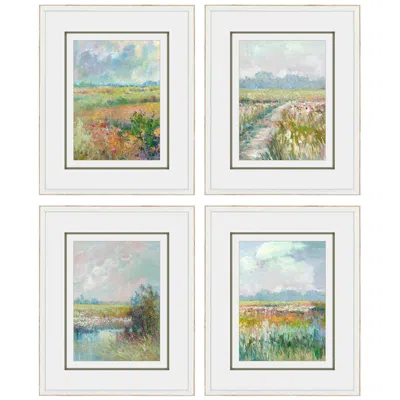Paragon Colors Of Spring 21"w X 25"h Framed Wall Art Set Of 4