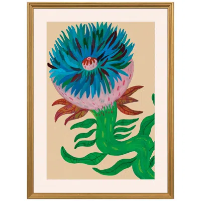 Paragon Colourful Petals 27"w X 37"h Framed Art In Multi