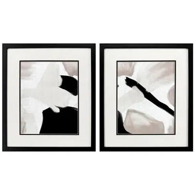 Paragon Contempo 17"w X 20"h Framed Wall Art Set Of 2 In Multi