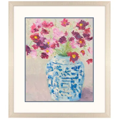 Paragon Cosmos In Chinoserie Ii 35"w X 41"h Framed Art In Multi