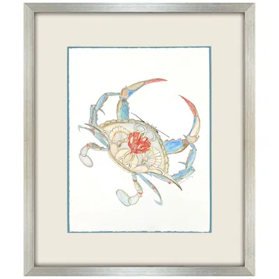 Paragon Crab Celebration I 33"w X 39"h Framed Art