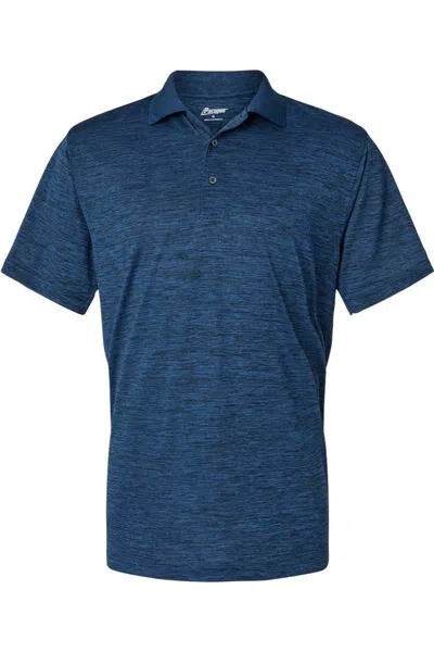 Paragon Dakota Striated Heather Polo In Multi