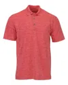 Paragon Dakota Striated Heather Polo In Multi