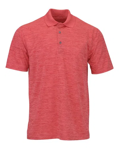 Paragon Dakota Striated Heather Polo In Multi