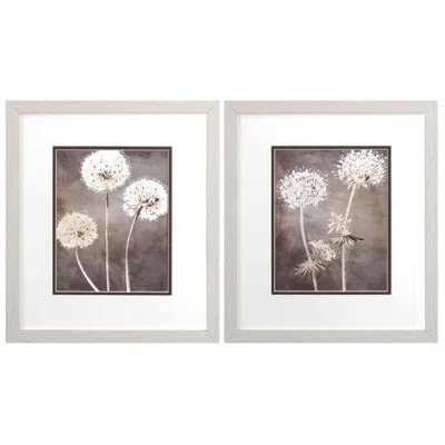 Paragon Dandelion 14"w X 16"h Framed Art Set Of 2