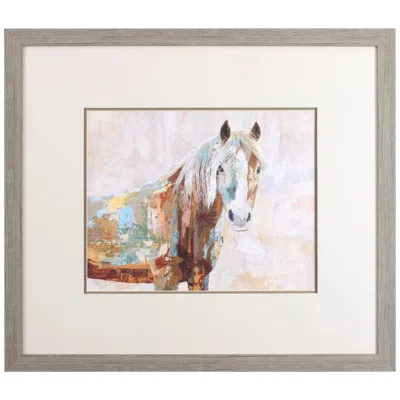 Paragon Dappled Horse I 34" Wide Rectangular Framed Wall Art