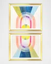 Paragon Decors Beamed Framed Giclees By Grace Popp, Set Of 2