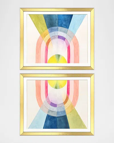 Paragon Decors Beamed Framed Giclees By Grace Popp, Set Of 2