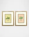 Paragon Decors Grecian Vase Palm I Hand-embellished Giclees By Popjoy Studio, Set Of 2