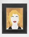 Paragon Decors Icon Blonde Bombshell Framed Giclee By Otto Gibb
