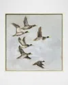 Paragon Decors Mallard Migration I Framed Giclee By Ethan Harper In Multi