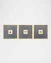 Paragon Decors Pastel Moths Ii Framed Giclees By Farida Zaman, Set Of 3