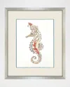 Paragon Decors Seahorse Celebration Ii Framed Giclee