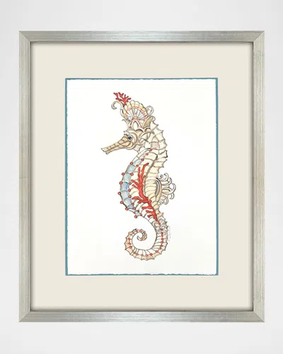 Paragon Decors Seahorse Celebration Ii Framed Giclee