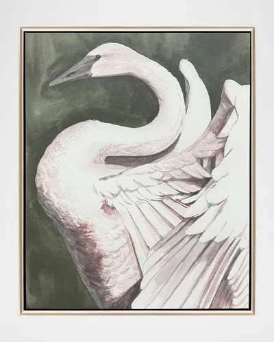 Paragon Decors Swan Dance Ii Framed Giclee By Grace Popp