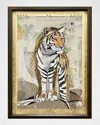 Paragon Decors Tiger Strength Framed Giclee By Jenny Mcgee