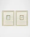 Paragon Decors Underwater Collage I Multi-media Wall Art, Set Of 2 In Neutral