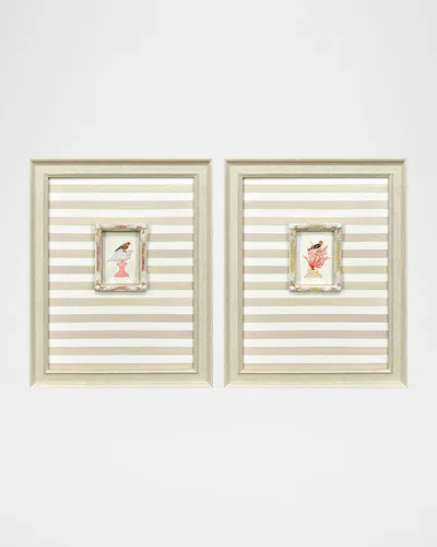 Paragon Decors Underwater Collage Ii Multi-media Wall Art, Set Of 2