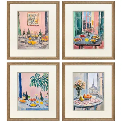Paragon Dinner's Ready 18"w X 21"h Framed Art - Set Of 4