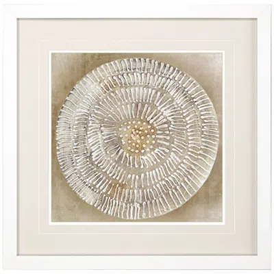 Paragon Emboss Beauty Ii 30"w X 30"h Framed Art