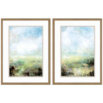 Paragon Emerald Coast 17"w X 23"h Framed Art Set Of 2 In Multi