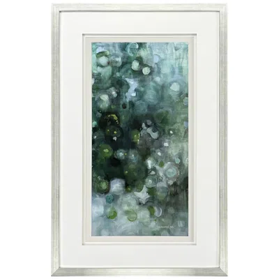 Paragon Emerald Constellation Ii 32"w X 50"h Framed Wall Art
