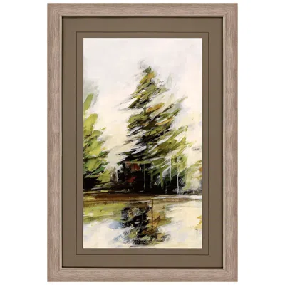 Paragon Evergreen Ii 44" High Framed Giclee Wall Art