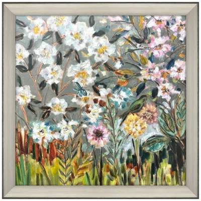 Paragon Finally Spring 40"w X 40"h Framed Art In Gray
