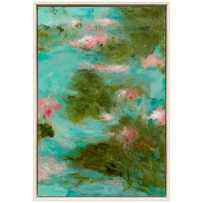 Paragon Fleeting 34"w X 50"h Canvas In Multi
