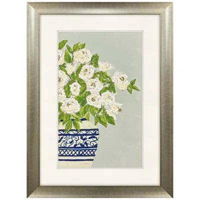 Paragon Floral Balance Ii 31"w X 43"h Framed Art