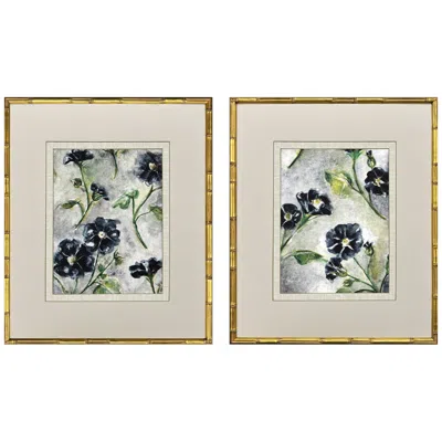 Paragon Floral Dream 23"w X 27"h Framed Art Set Of 2