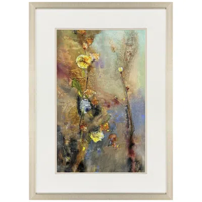 Paragon Floral Life I 34"w X 49"h Transitional Framed Art