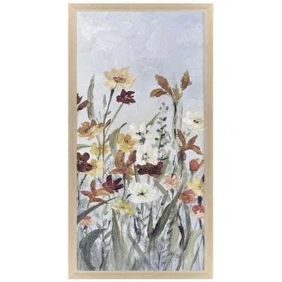 Paragon Flourish Wild Flower Ii 27"w X 51"h Framed Wall Art