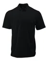 Paragon Saratoga Performance Mini Mesh Polo In Black