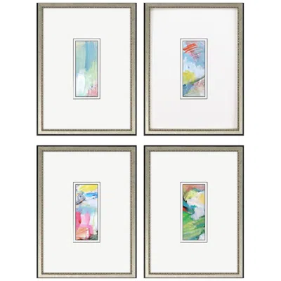 Paragon Homecoming I 18"w X 24"h Framed Art Set Of 4 In Gray