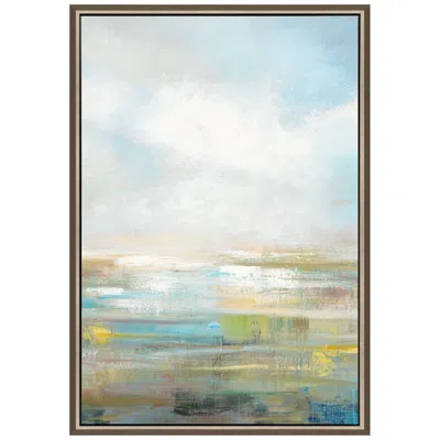 Paragon Horizon I 57" High Rectangular Framed Canvas Wall Art